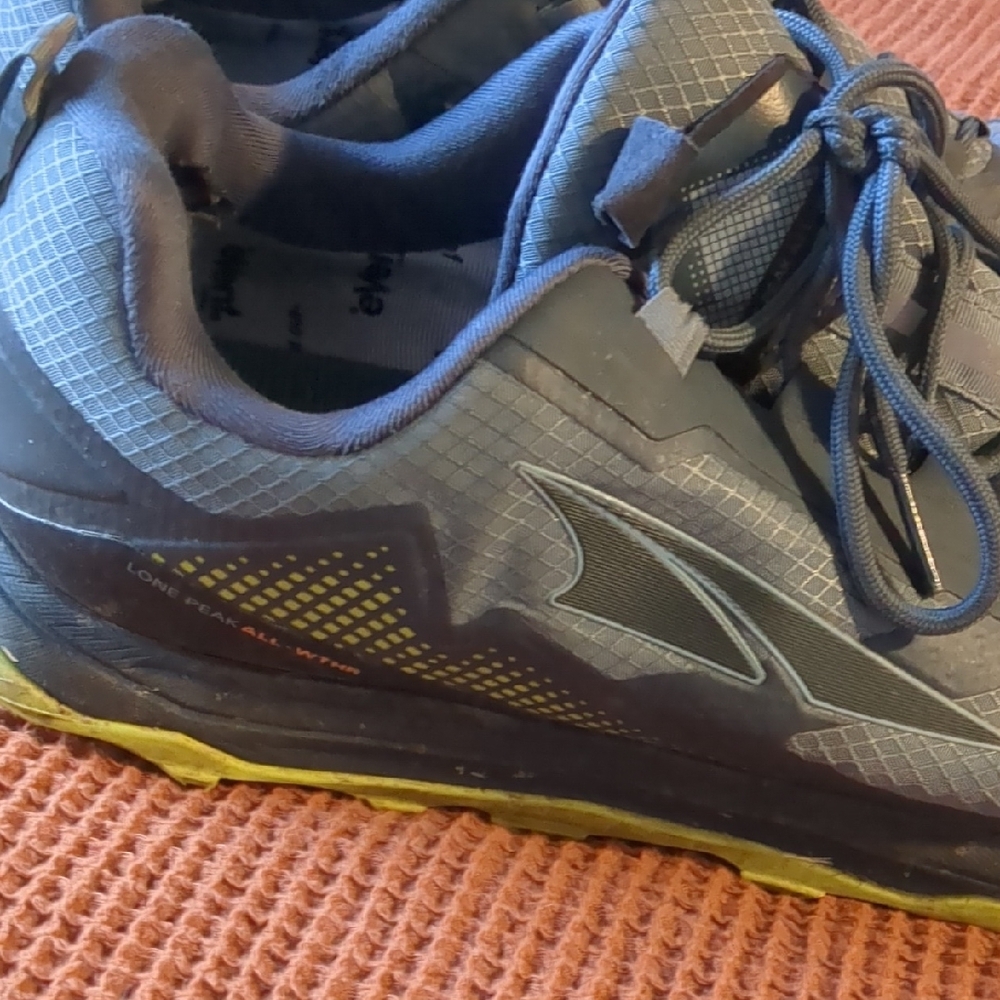 Altra Blue and Gray Athletic Shoes - Picture 4 of 6